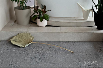 Кварцвиниловые полы Ceramo Vinilam Stone 8 мм 71613 Терраццо фото 1 | FLOORDEALER